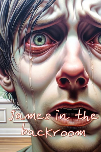 James in the backroom