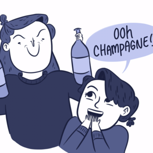 Champagne? Better.