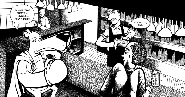The 3 Ruffians Read Ruffians :: Chapter 1: Page 2 & 3 | Tapas Community