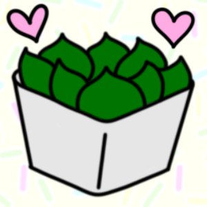 I love my lil' fake cactus boi