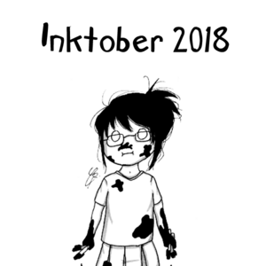 Inktober 2018 - Exhausted