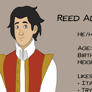 Reed Character Info Sheet