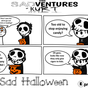 11. Sad Halloween