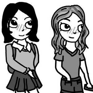 Girls at Starbucks...