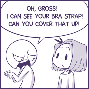 Offensive Bra Strap