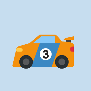 Une course de voitures anciennes