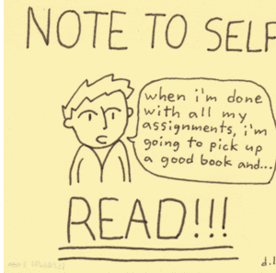 note to self: read