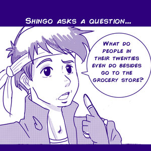 When Shingo asks a question