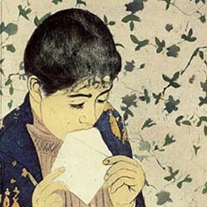 Mary Cassatt. The Letter. 1891.