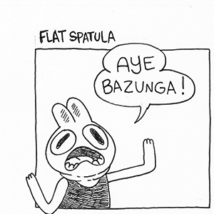 FLAT SPATULA - "Catchphrase"