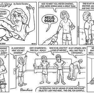 Just Like a Sunday Page Comic Strip...