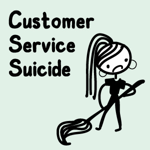 Customer Service Suicide