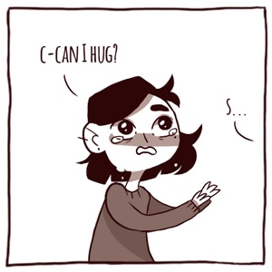 Heart breaking (in public place)