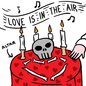 Valentine's Day for Jeffrey