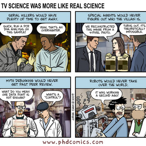 If TV Science was more like REAL Science | Best of PHD: Science and the Media