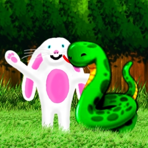 BIG BUNNY BUDDY PROMOS SNAKE'S YEAR ARTBOOK 