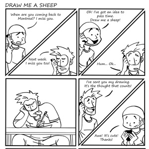 Draw me a sheep
