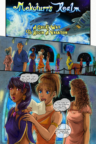 A Great Way To Begin A Vacation (Nekoturr's Realm)