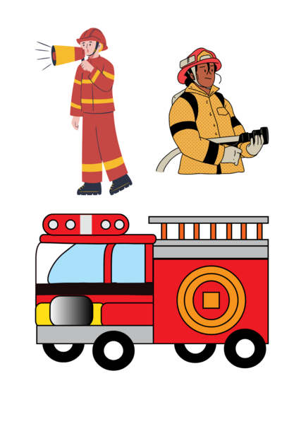 Des pompiers volontaires