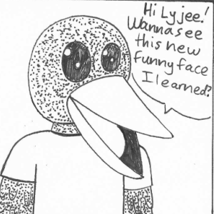 Jerry's New funny face