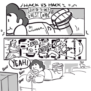 HACK vs HACK by Sol Metts (Guest Comic #3!)