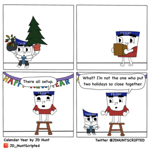 Not the New Year&rsquo;s comic