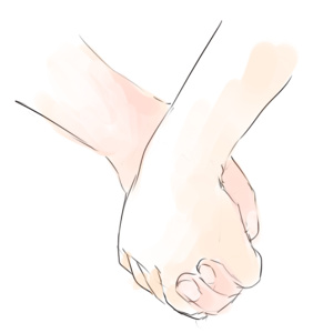 hand holding (part. 1)