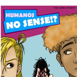 A garota do cabelo bagunçado