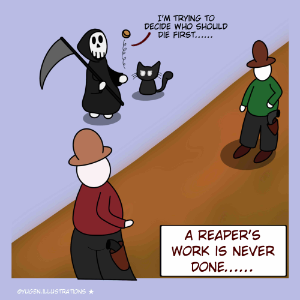 A Reaper's Work is Never Done