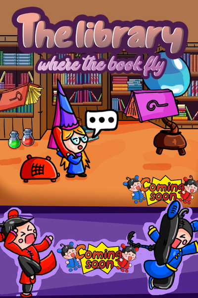 The library where books fly