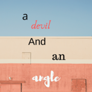 a devil and an angle 