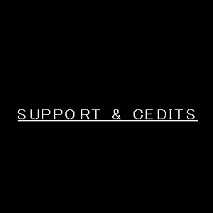 Support &amp; Credits