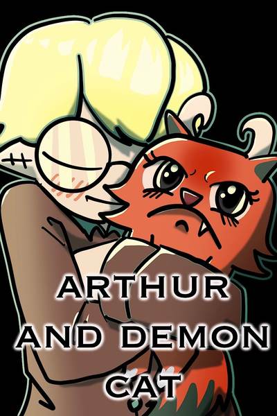 Arthur and Demon Cat