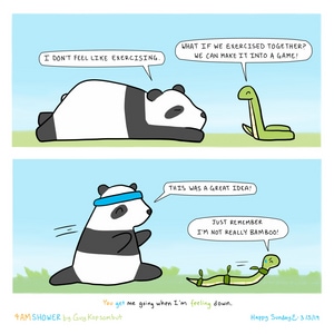 I like to move it, move it.