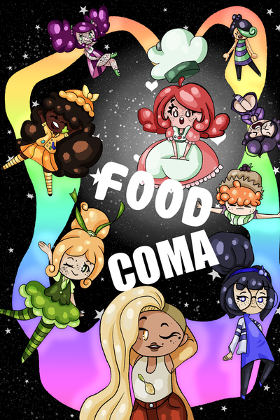 Food Coma - Strawberry Shortcake Fancomic (Discontinued)