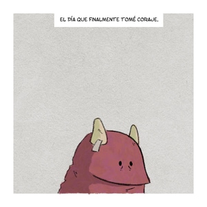 Con hambre y coraje.