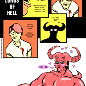 Into the lungs of Hell