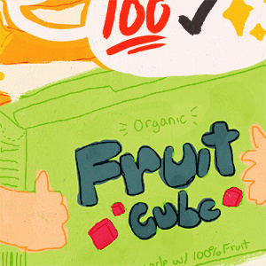 Fruit shaped cube, Cubed shaped fruit