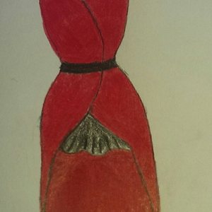 Haft's little red dress