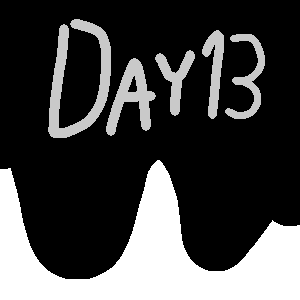 Inktober 2023 Day 13: rise