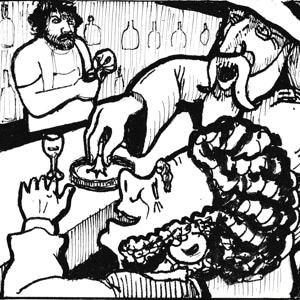 Once upon a time in the bar Middle Earth