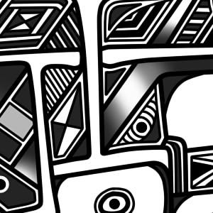 The Watching City (Line art)