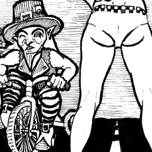 Elven graffiti in grease