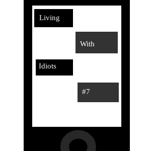 Living with idiots #7