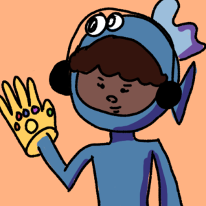 listening to a podcast!!!