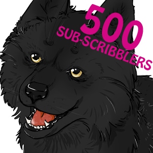 500 Sub-Scribblers! WAHOO!!