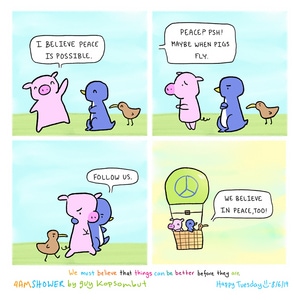 Peace is possible.