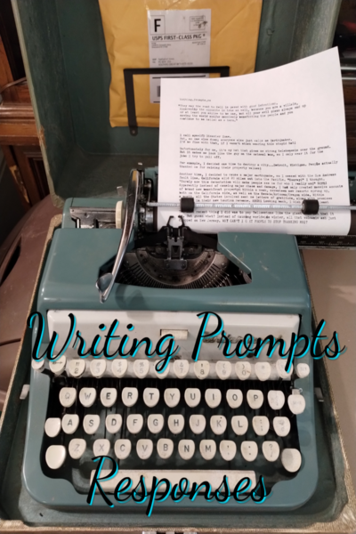 Writing Prompts Responses