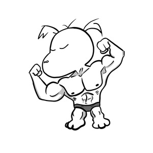 When your dog is jacked