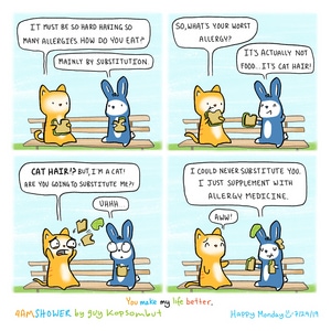 A bad reaction.